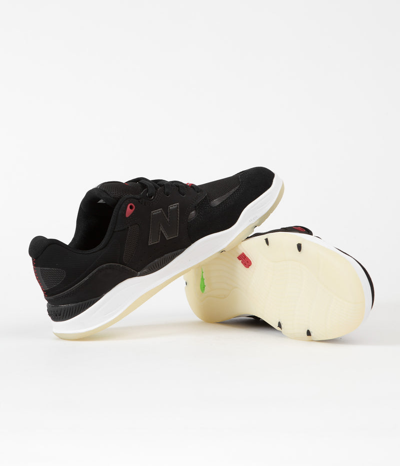 New Balance Numeric 1010 Tiago Lemos Shoes in Black and Black / White