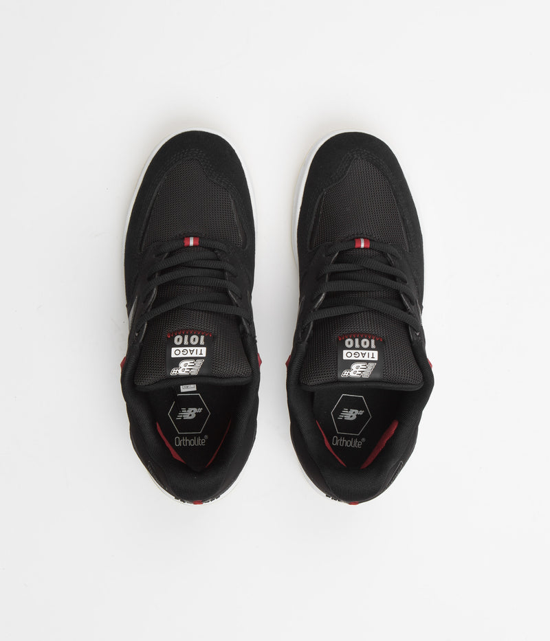 New Balance Numeric 1010 Tiago Lemos Shoes in Black and Black / White