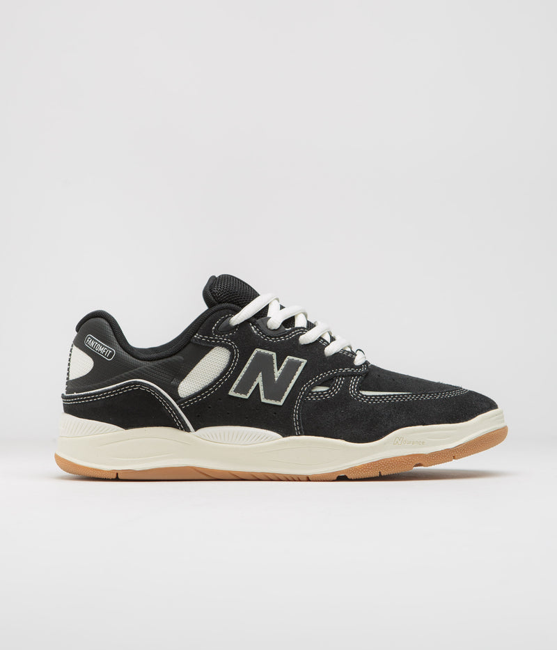 New Balance Numeric 1010 Tiago Lemos Shoes in Black and White / Gum