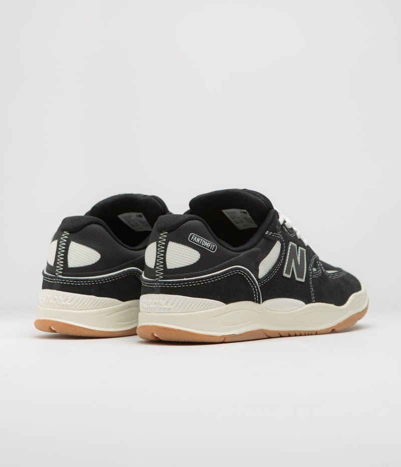 New Balance Numeric 1010 Tiago Lemos Shoes in Black and White / Gum