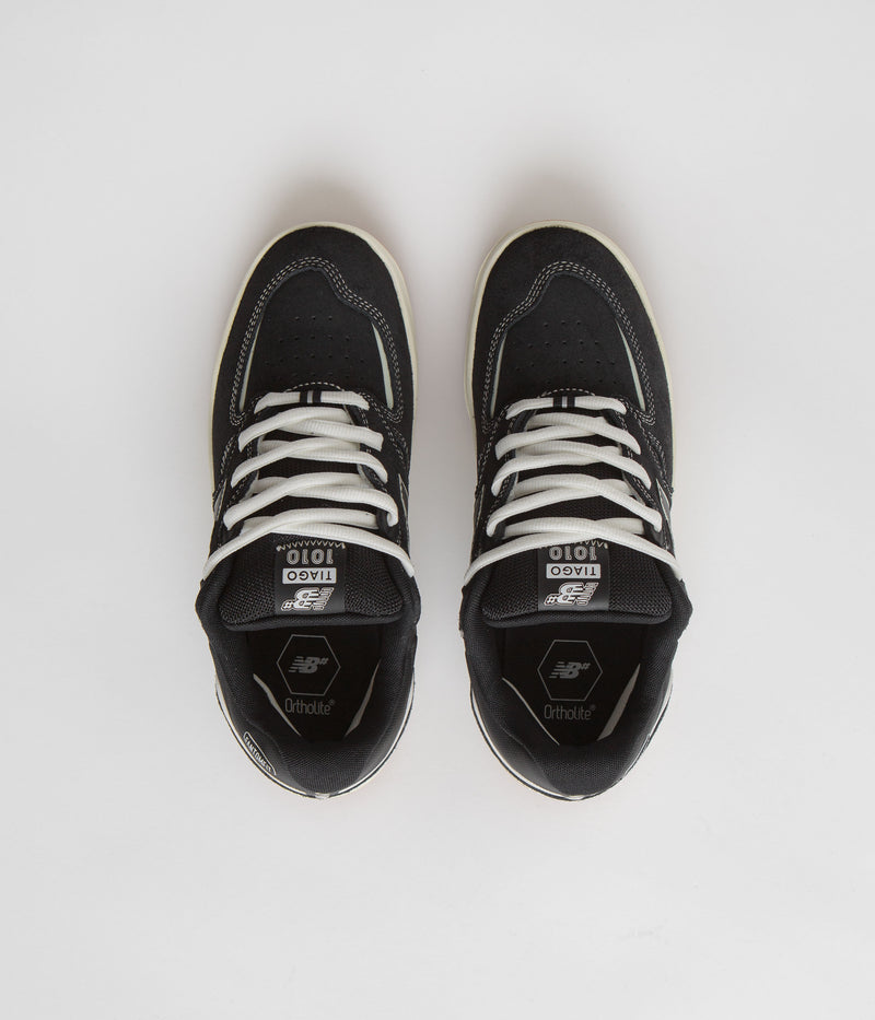 New Balance Numeric 1010 Tiago Lemos Shoes in Black and White / Gum