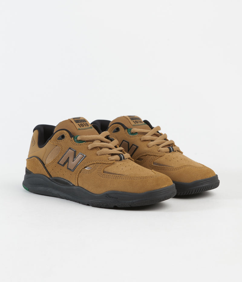 New Balance Numeric 1010 Tiago Lemos Shoes in Brown and Green