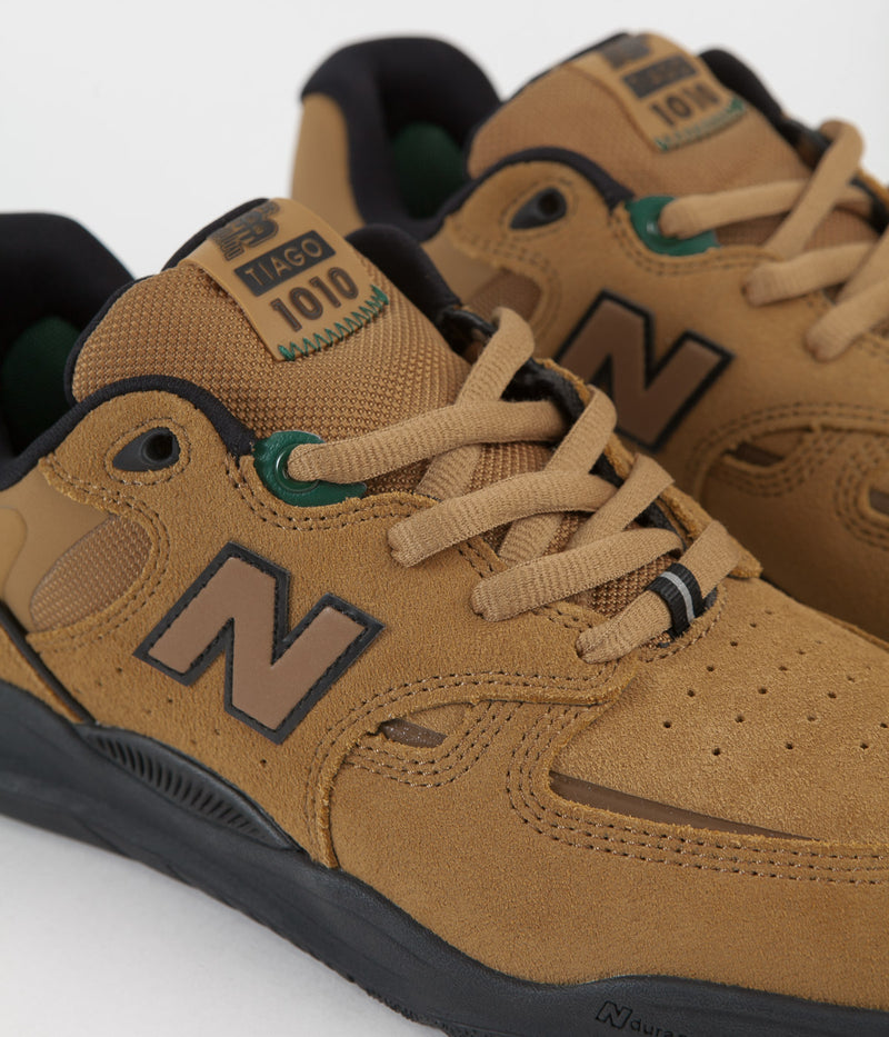 New Balance Numeric 1010 Tiago Lemos Shoes in Brown and Green