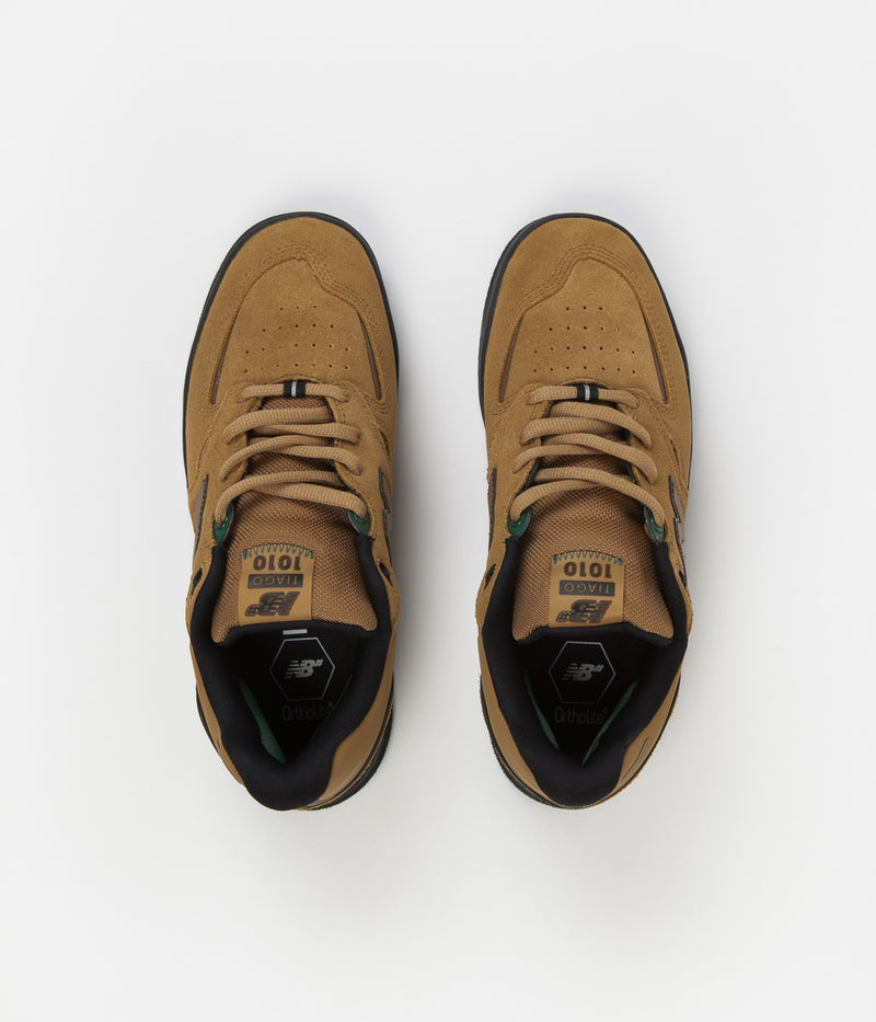 New Balance Numeric 1010 Tiago Lemos Shoes in Brown and Green