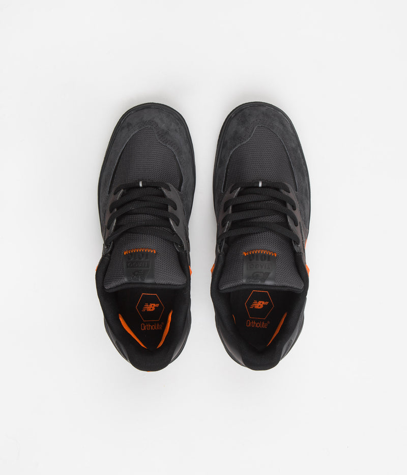 New Balance Numeric 1010 Tiago Lemos Shoes in Phantom and Orange