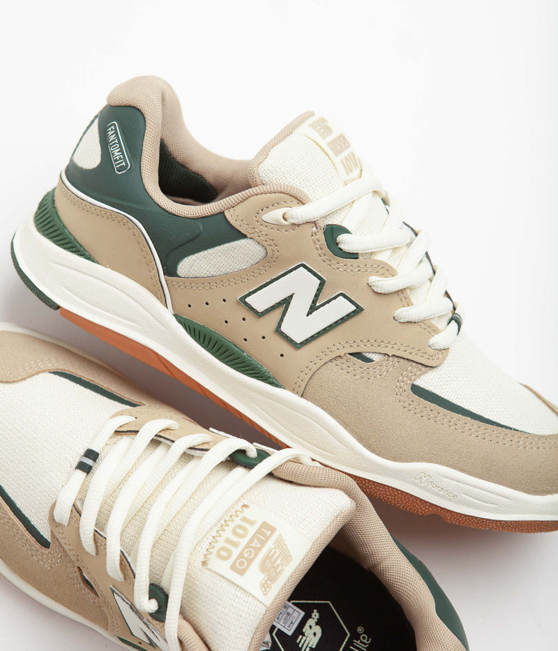 New Balance Numeric 1010 Tiago Lemos Shoes in Tan and White