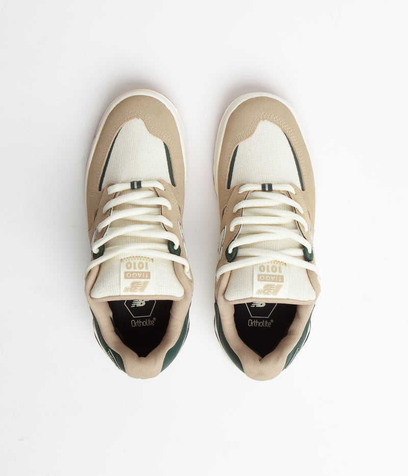 New Balance Numeric 1010 Tiago Lemos Shoes in Tan and White