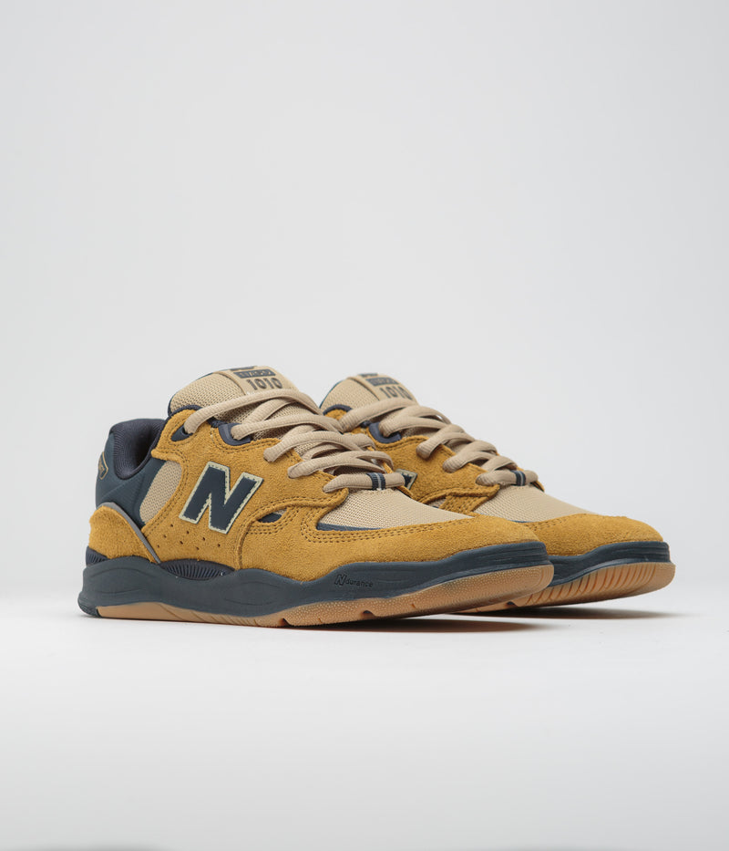 New Balance Numeric 1010 Tiago Lemos Shoes in Wheat and Navy