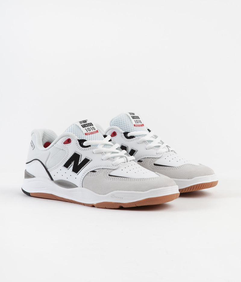 New Balance Numeric 1010 Tiago Lemos Shoes in White and Gum