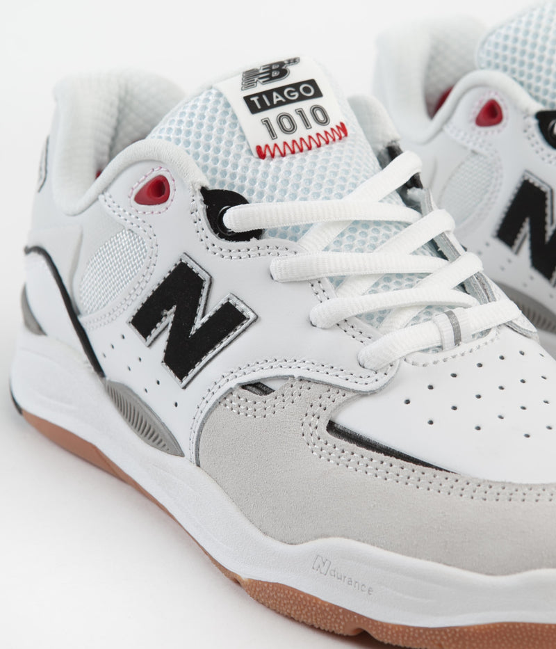 New Balance Numeric 1010 Tiago Lemos Shoes in White and Gum