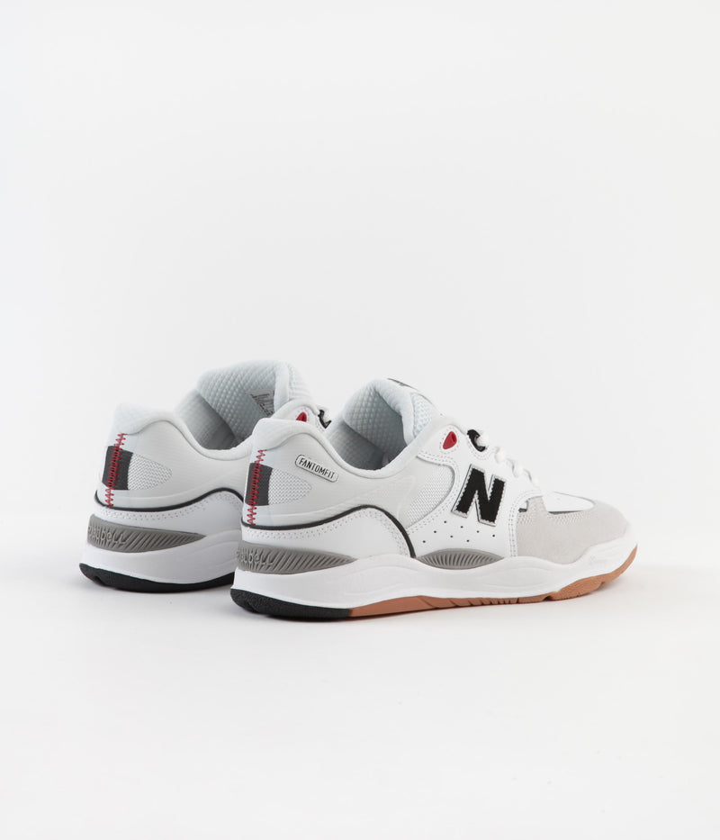 New Balance Numeric 1010 Tiago Lemos Shoes in White and Gum