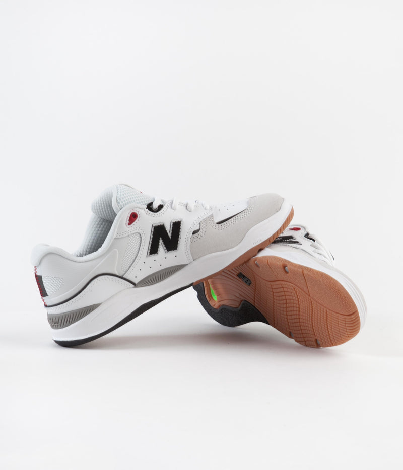 New Balance Numeric 1010 Tiago Lemos Shoes in White and Gum
