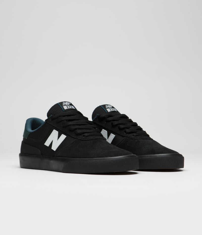 New Balance Numeric 272 Shoes in Black and Black / White