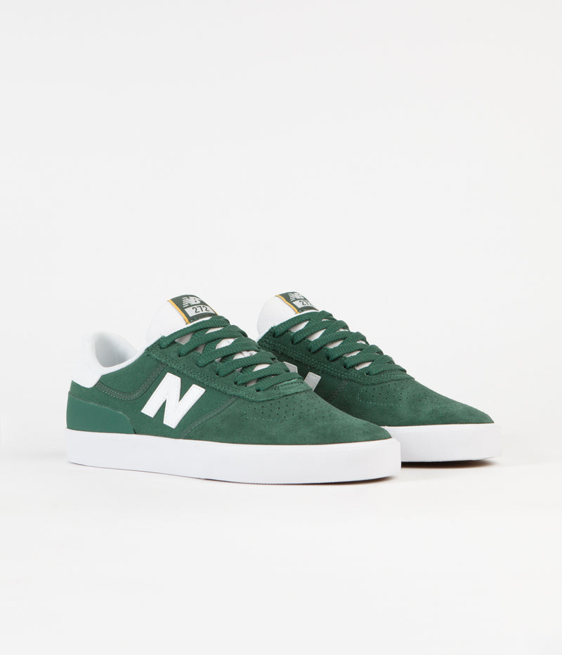 New Balance Numeric 272 Shoes in Green and White