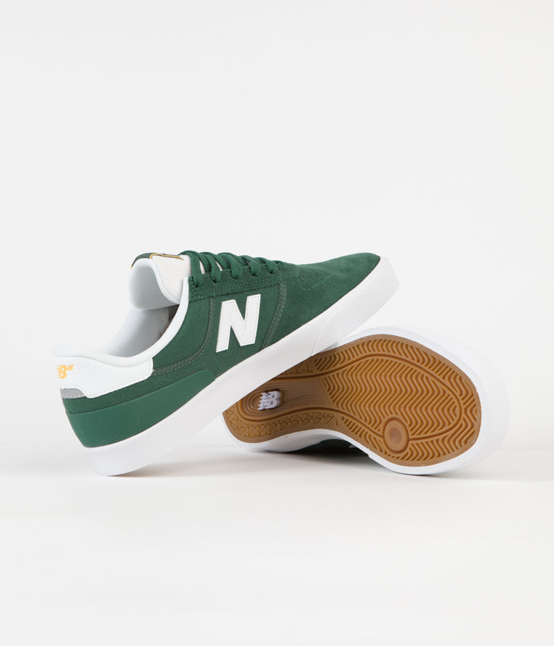New Balance Numeric 272 Shoes in Green and White