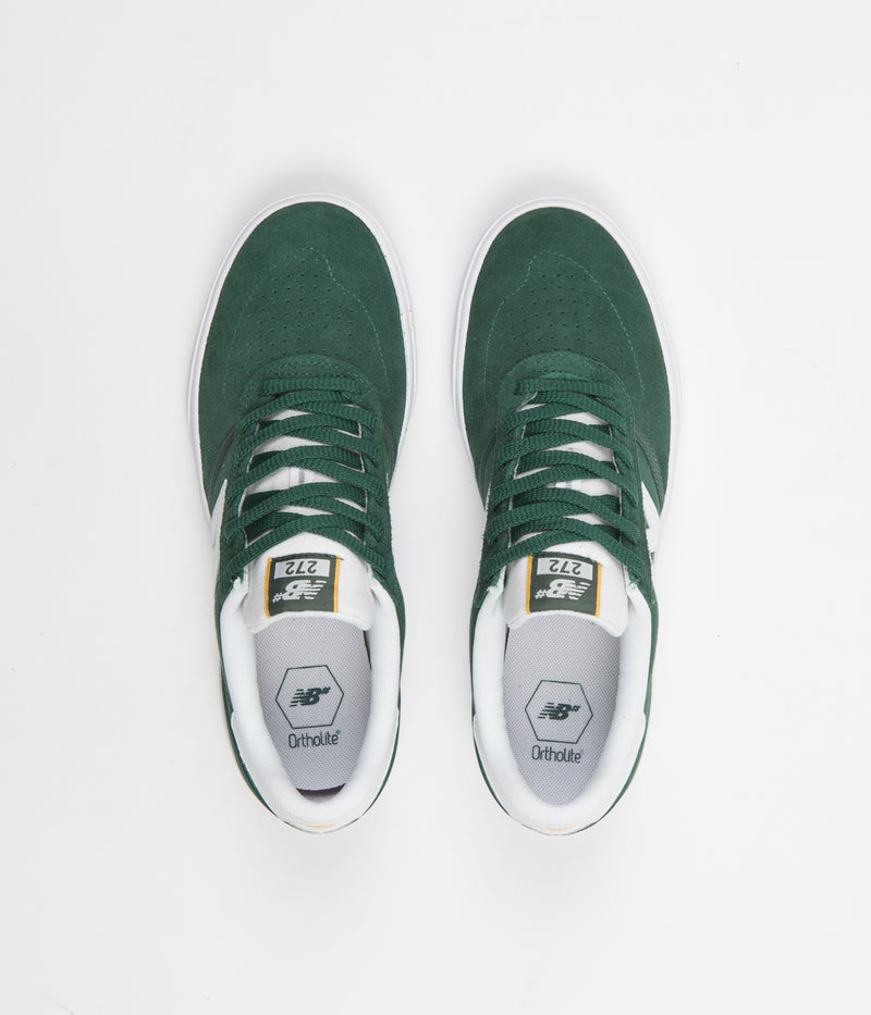 New Balance Numeric 272 Shoes in Green and White