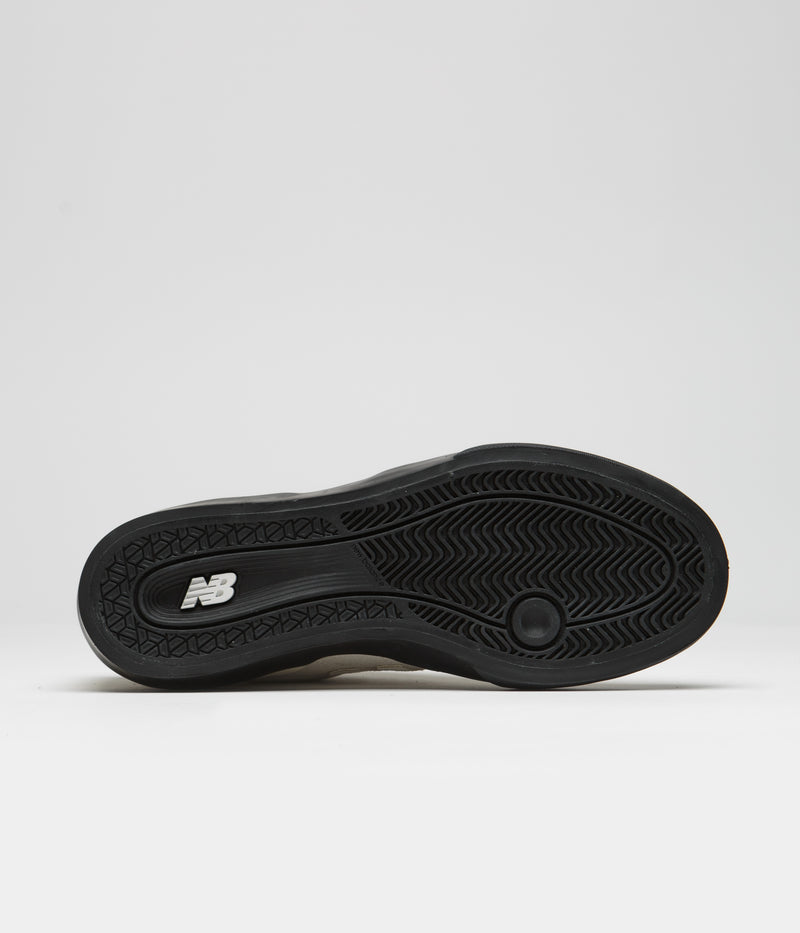 New Balance Numeric 272 Shoes in Sea Salt and Black