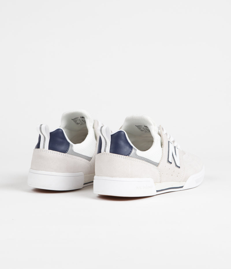 New Balance Numeric 288 Shoes in Off White and White