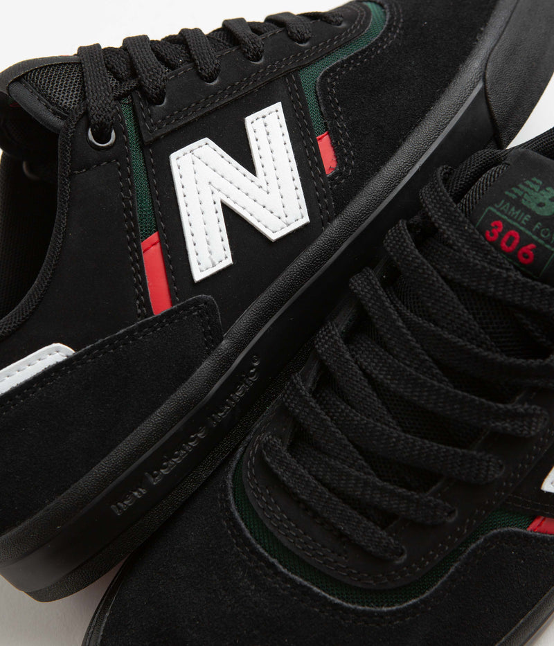 New Balance Numeric 306 Jamie Foy Shoes in Black and Black