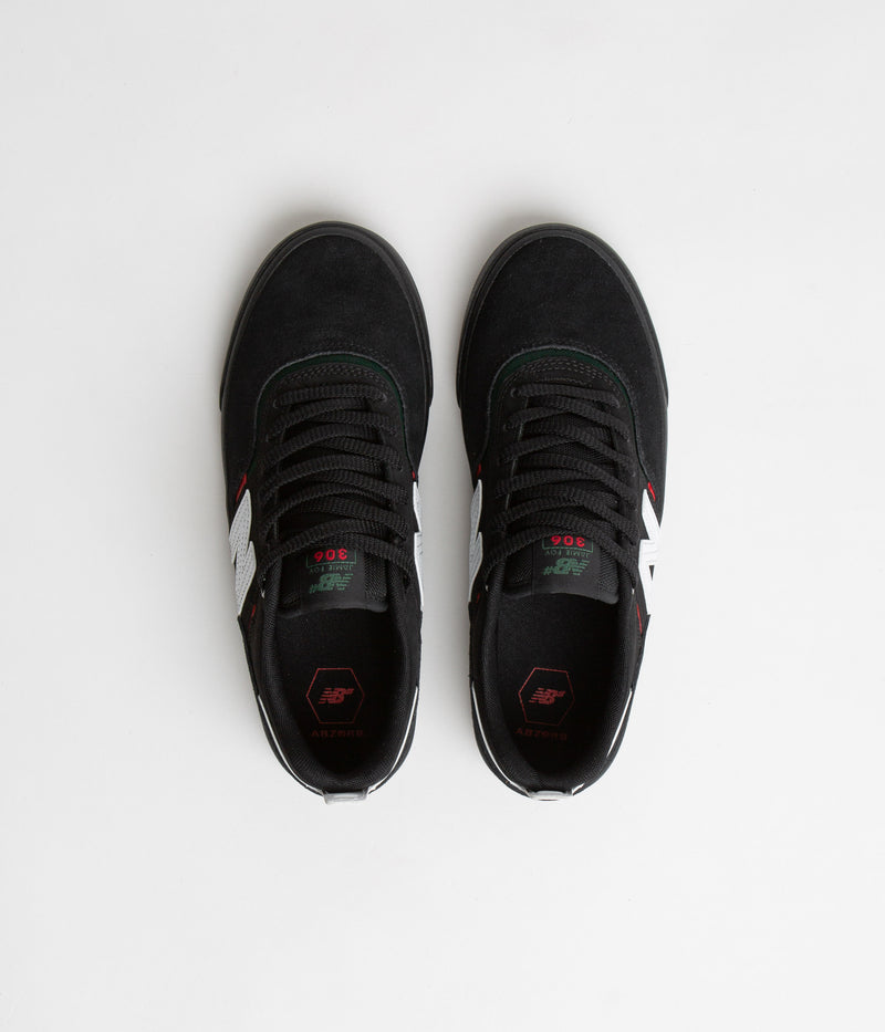 New Balance Numeric 306 Jamie Foy Shoes in Black and Black