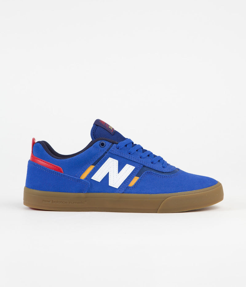 New Balance Numeric 306 Jamie Foy Shoes in Blue and Yellow