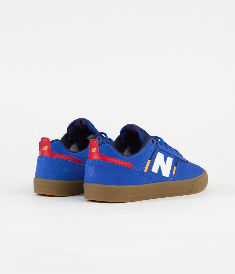 New Balance Numeric 306 Jamie Foy Shoes in Blue and Yellow