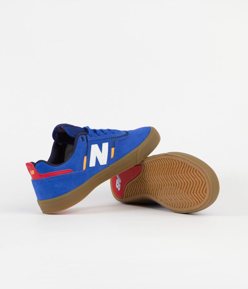 New Balance Numeric 306 Jamie Foy Shoes in Blue and Yellow