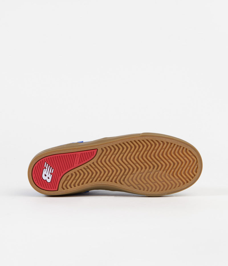 New Balance Numeric 306 Jamie Foy Shoes in Blue and Yellow