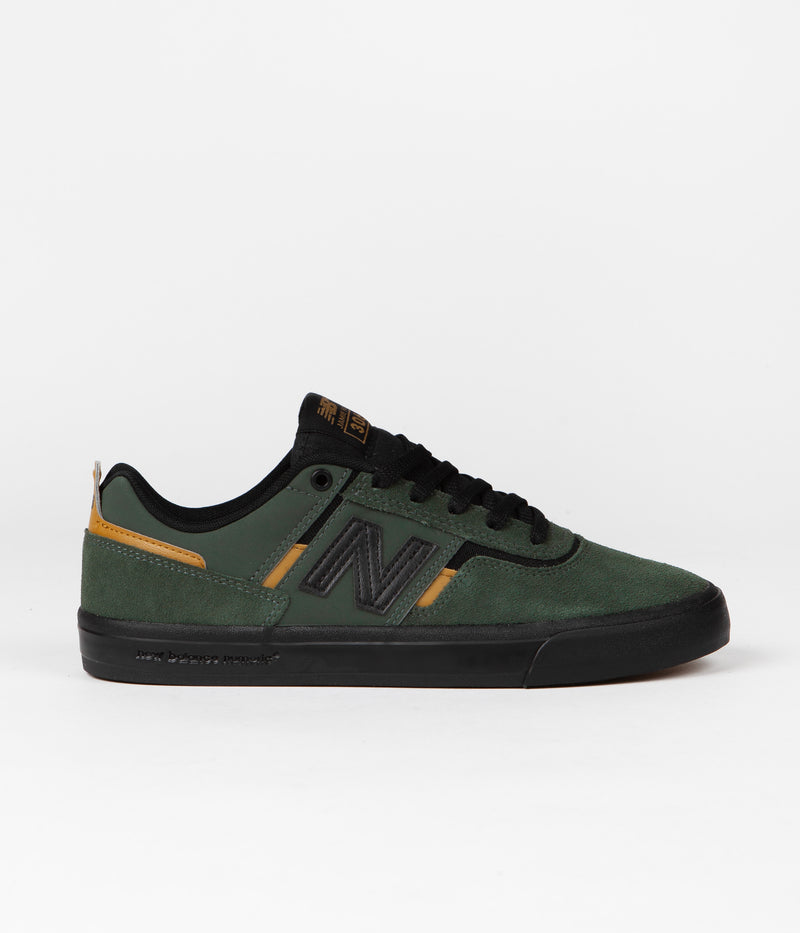 New Balance Numeric 306 Jamie Foy Shoes in Forest and Black