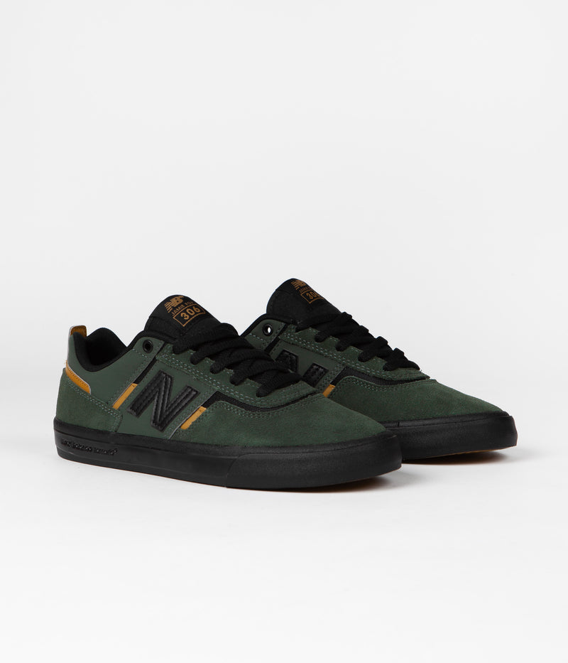 New Balance Numeric 306 Jamie Foy Shoes in Forest and Black