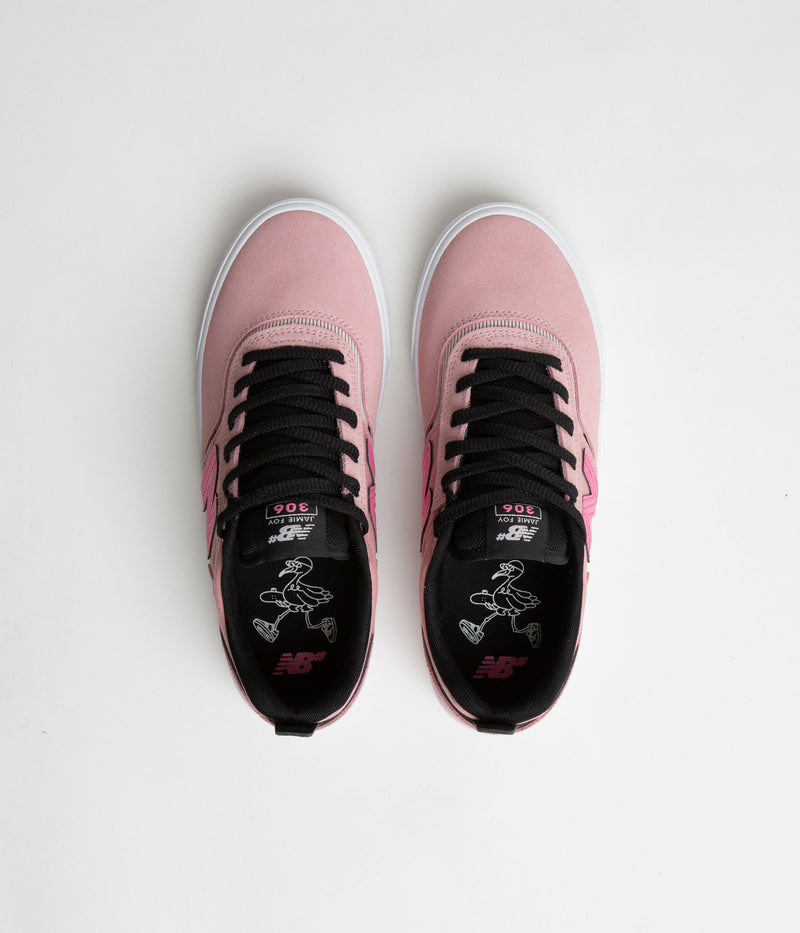 New Balance Numeric 306 Jamie Foy Shoes in Pink and Black