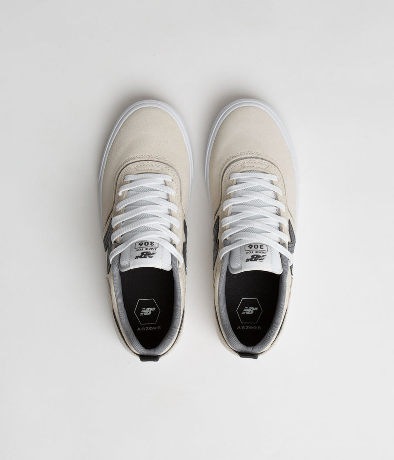 New Balance Numeric 306 Jamie Foy Shoes in Sea Salt and Phantom
