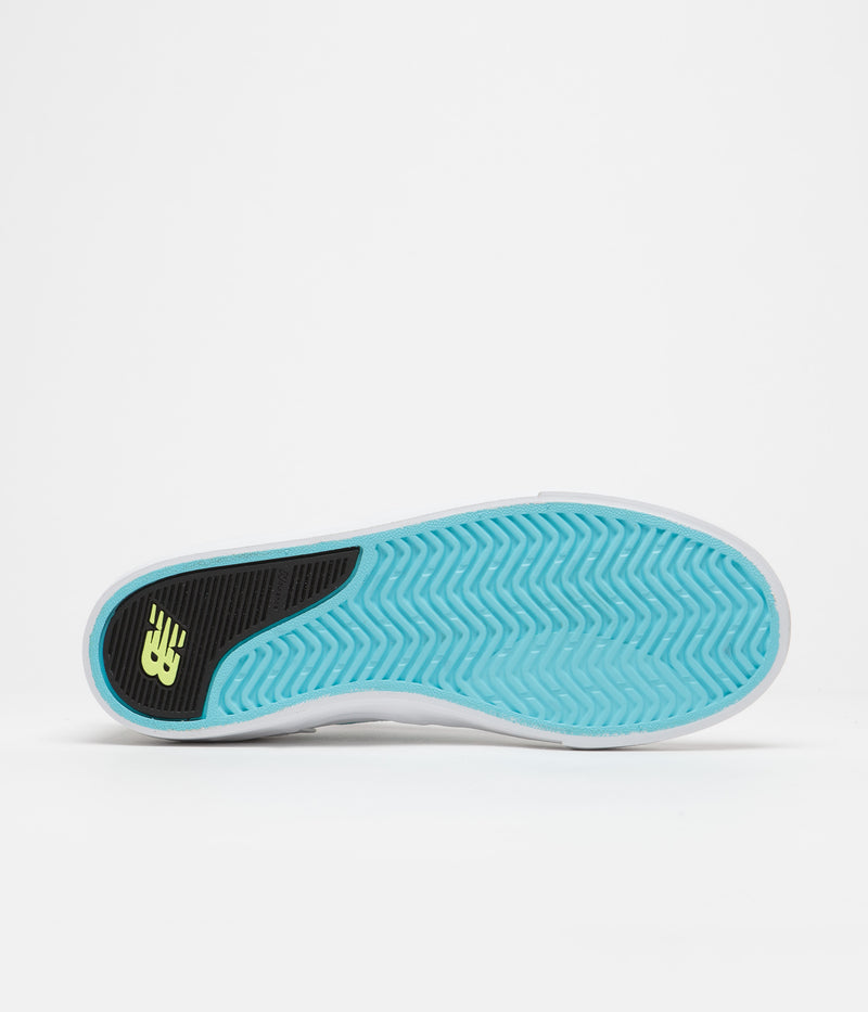 New Balance Numeric 306 Jamie Foy Shoes in White and Blue