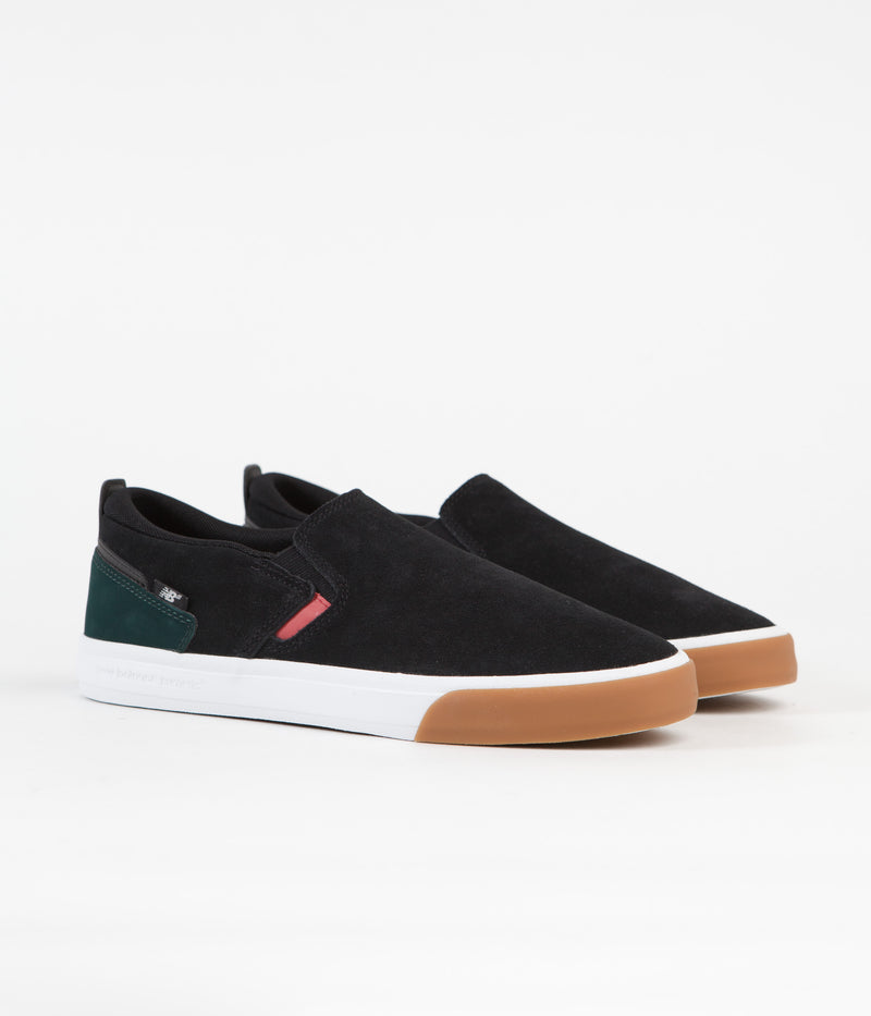 New Balance Numeric 306 Jamie Foy Slip On Shoes in Black and White