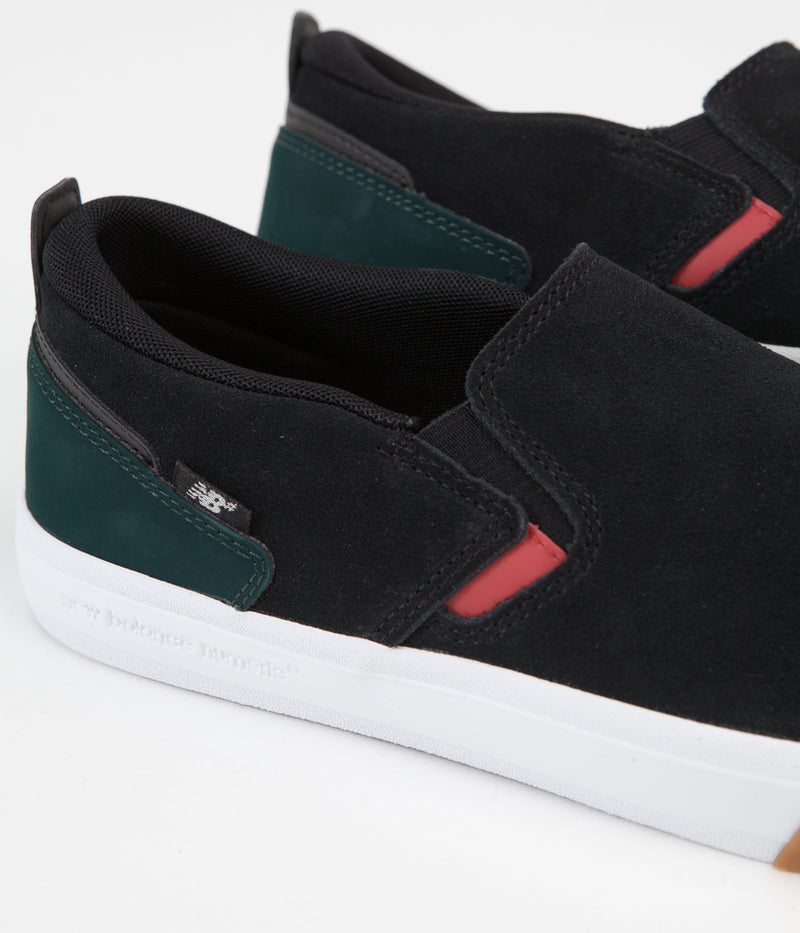 New Balance Numeric 306 Jamie Foy Slip On Shoes in Black and White