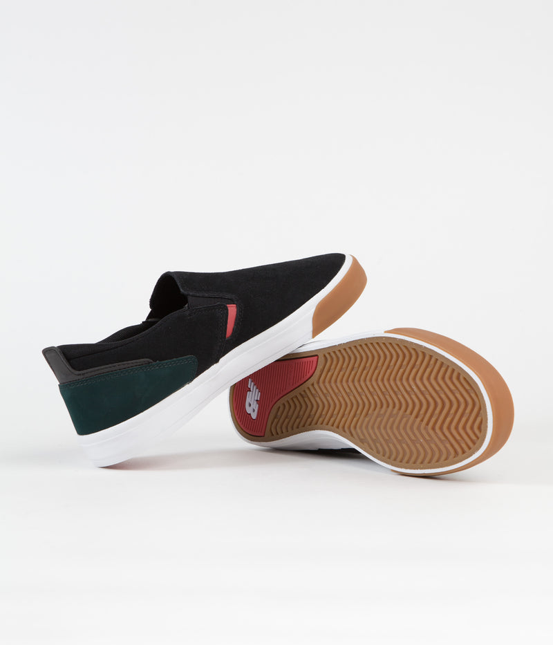 New Balance Numeric 306 Jamie Foy Slip On Shoes in Black and White