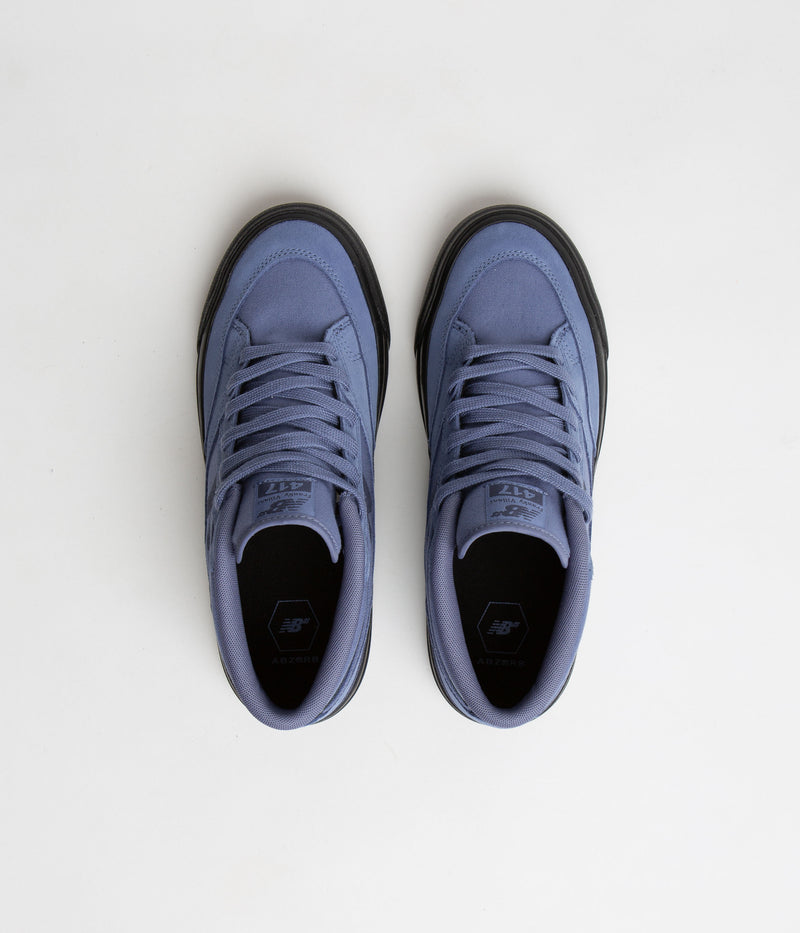 New Balance Numeric 417 Franky Villani Shoes in Steel Blue and Black