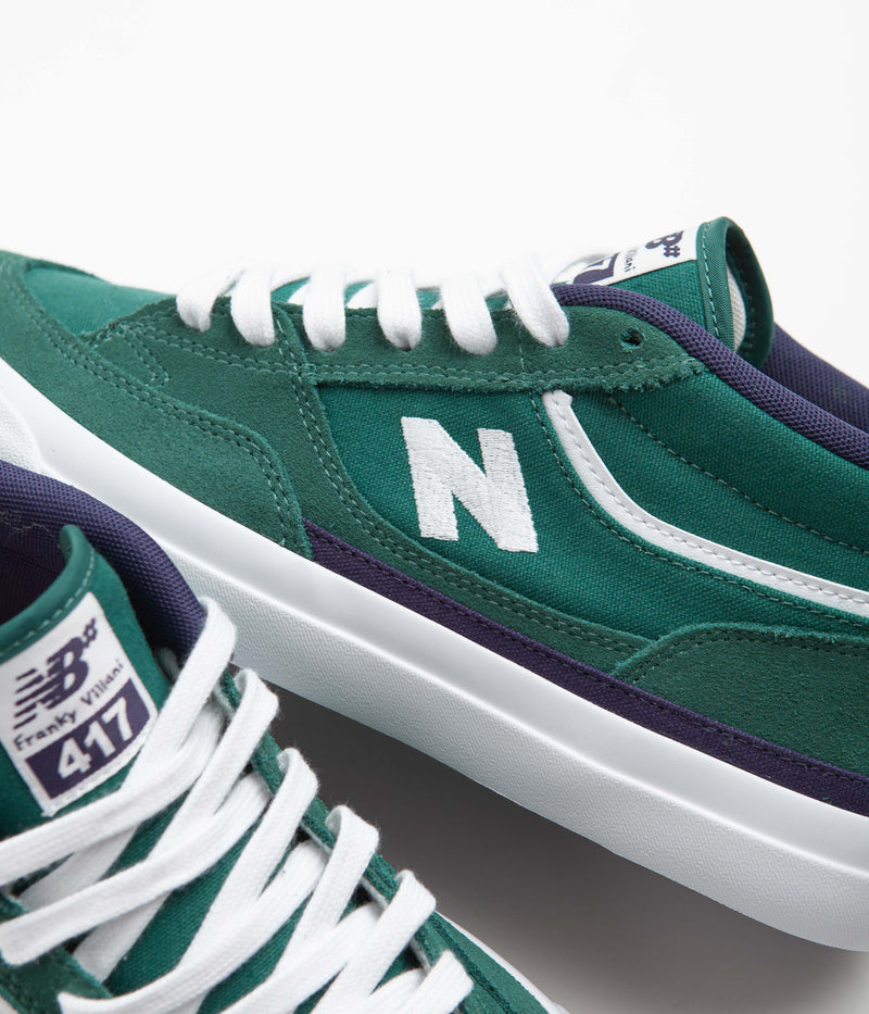New Balance Numeric 417 Franky Villani Shoes in Teal