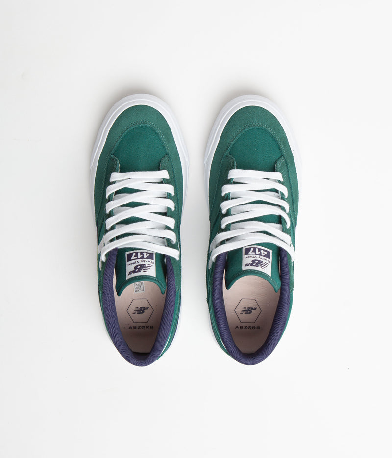 New Balance Numeric 417 Franky Villani Shoes in Teal