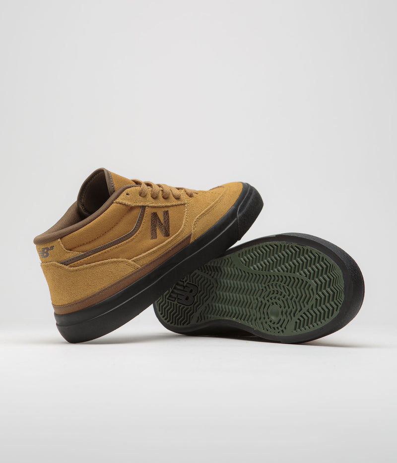 New Balance Numeric 417 Franky Villani Shoes in Wheat and Black