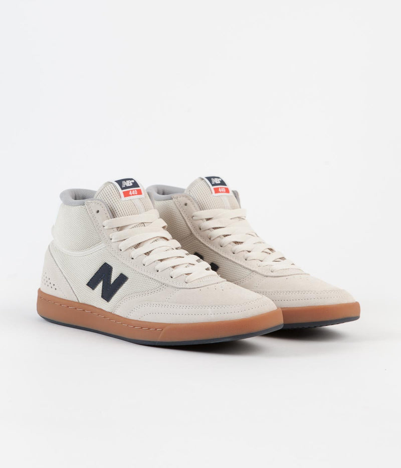 New Balance Numeric 440 Hi Shoes in Navy and Red