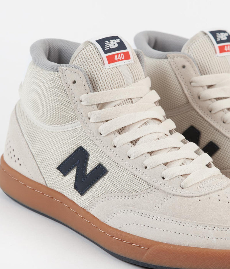 New Balance Numeric 440 Hi Shoes in Navy and Red