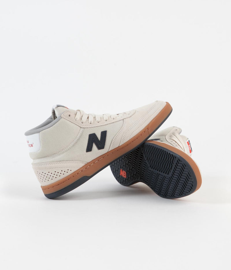 New Balance Numeric 440 Hi Shoes in Navy and Red