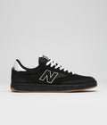 New Balance Numeric 440 Shoes in Black and White / Black