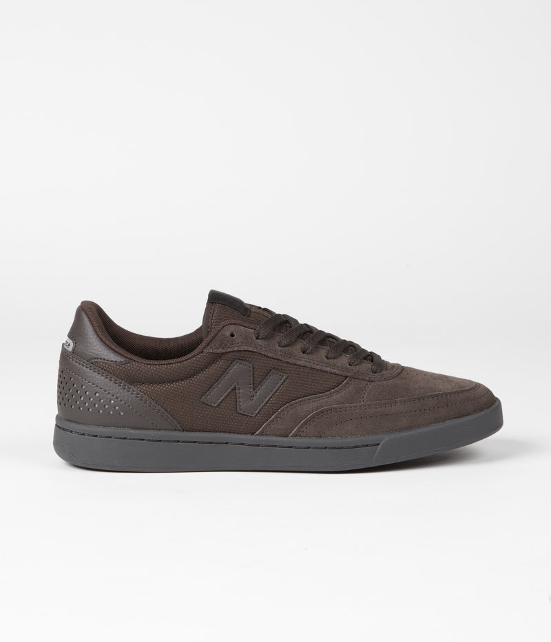 New Balance Numeric 440 Shoes in Brown and Black