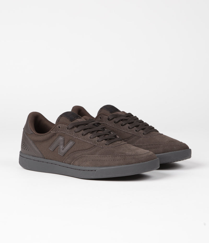 New Balance Numeric 440 Shoes in Brown and Black