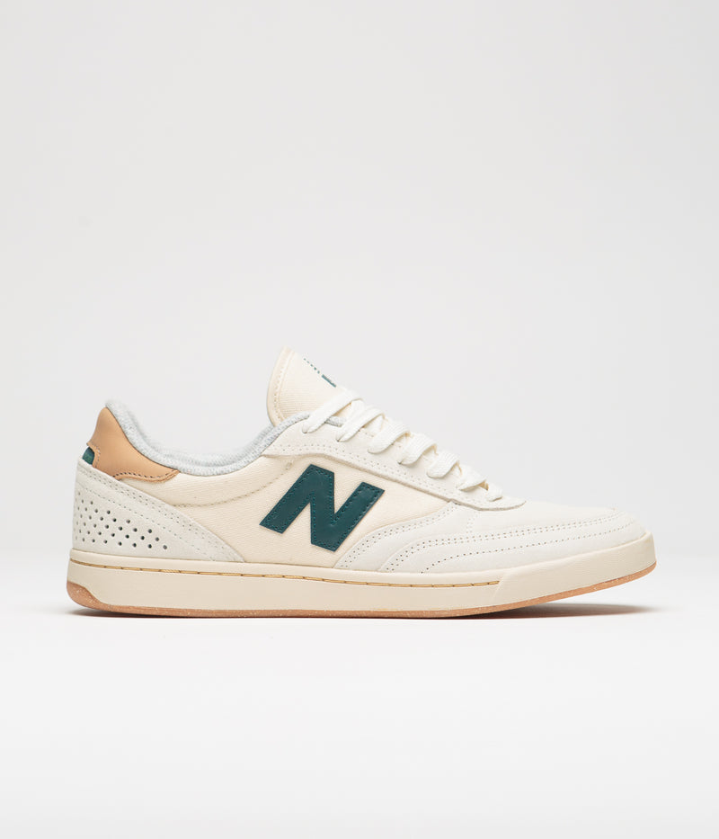 New Balance Numeric 440 Shoes in Sea Salt and Teal