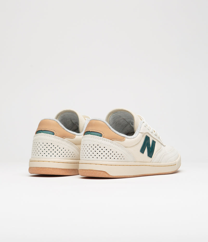 New Balance Numeric 440 Shoes in Sea Salt and Teal