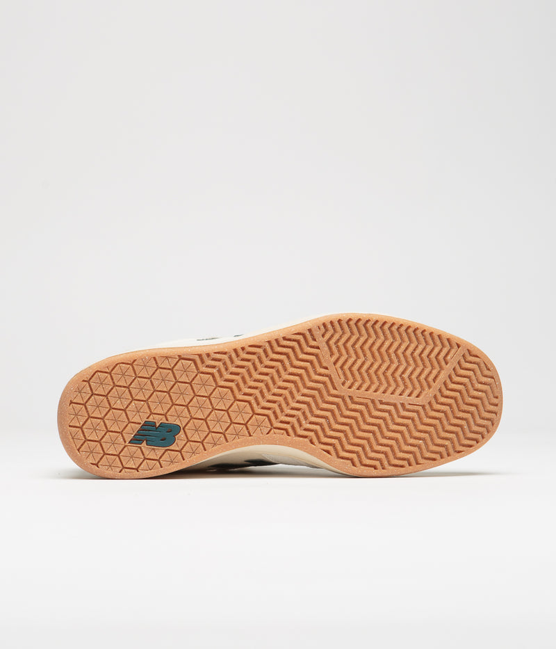New Balance Numeric 440 Shoes in Sea Salt and Teal