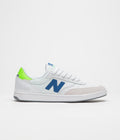 New Balance Numeric 440 Shoes in White and Blue